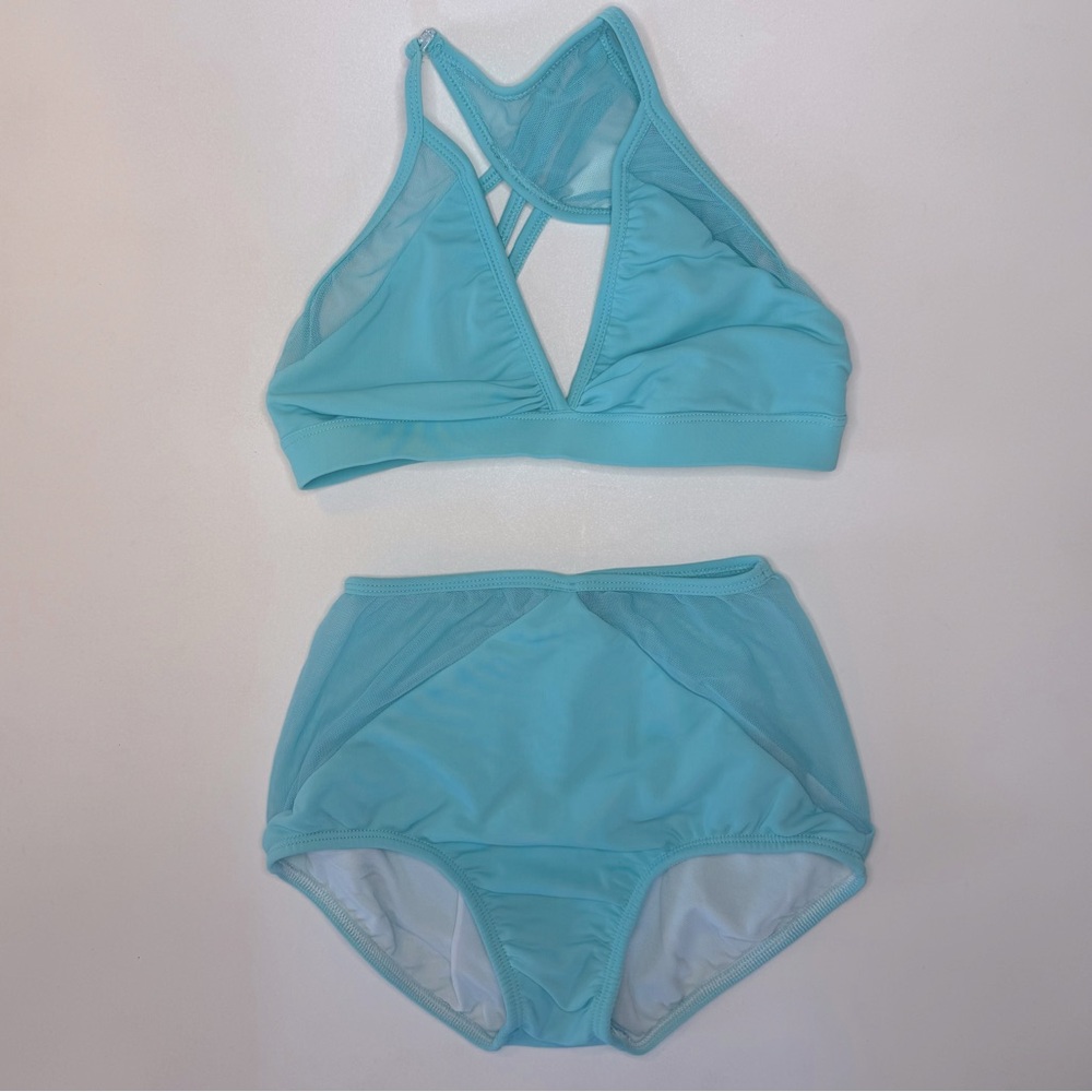 LA Dance Designs Girls Madeline Set in Aqua